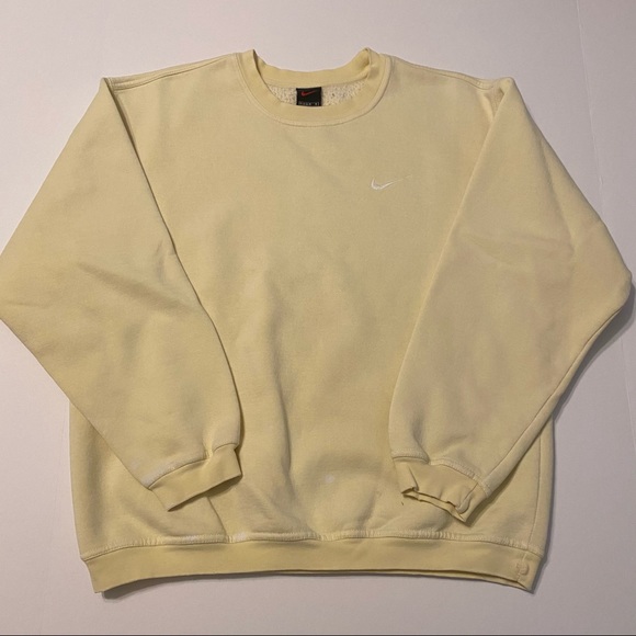 Vintage Nike Crewneck Sweatshirt Cream 